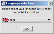 Ninan, Language selection