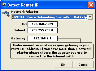 Router ip adres