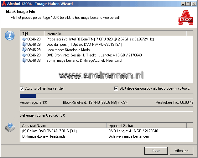 Alchol 120%, image word gemaakt