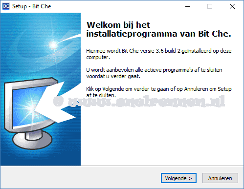 Bit Che 3.6 build2, installatie