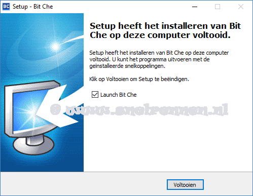 Bit Che 3.6 build2, installatie voltooid