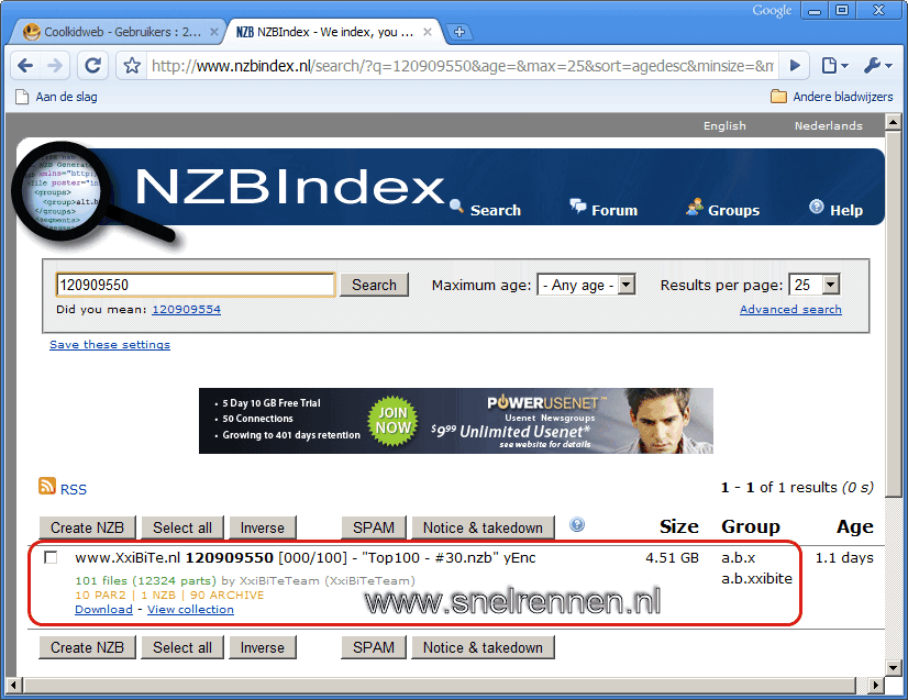 nzb zoekmachine