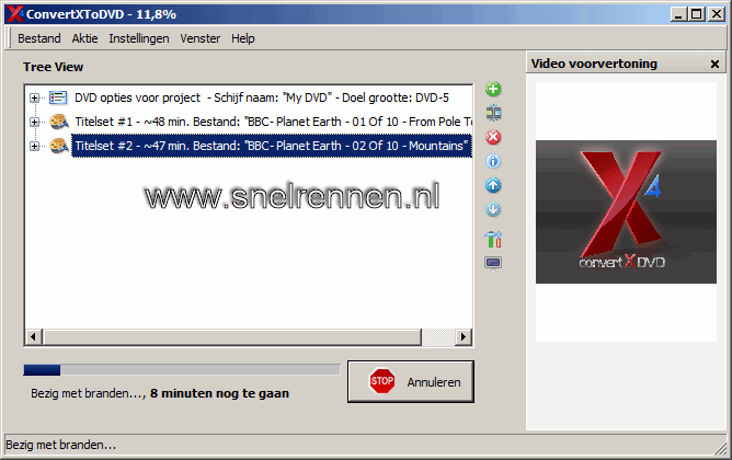 ConvertXtoDVD brand de dvd