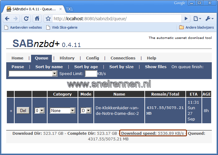 downloaden via IPv6 servers