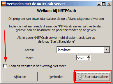 NNTPGrab, standalone