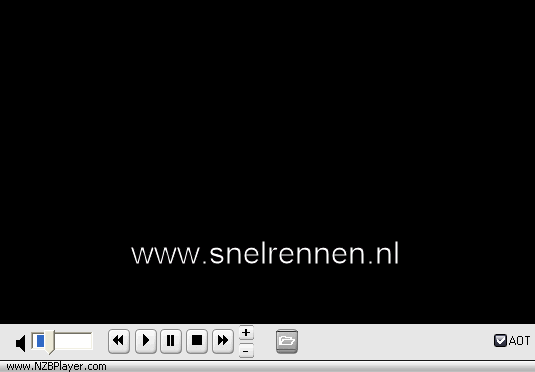 nzbplayer speelt video