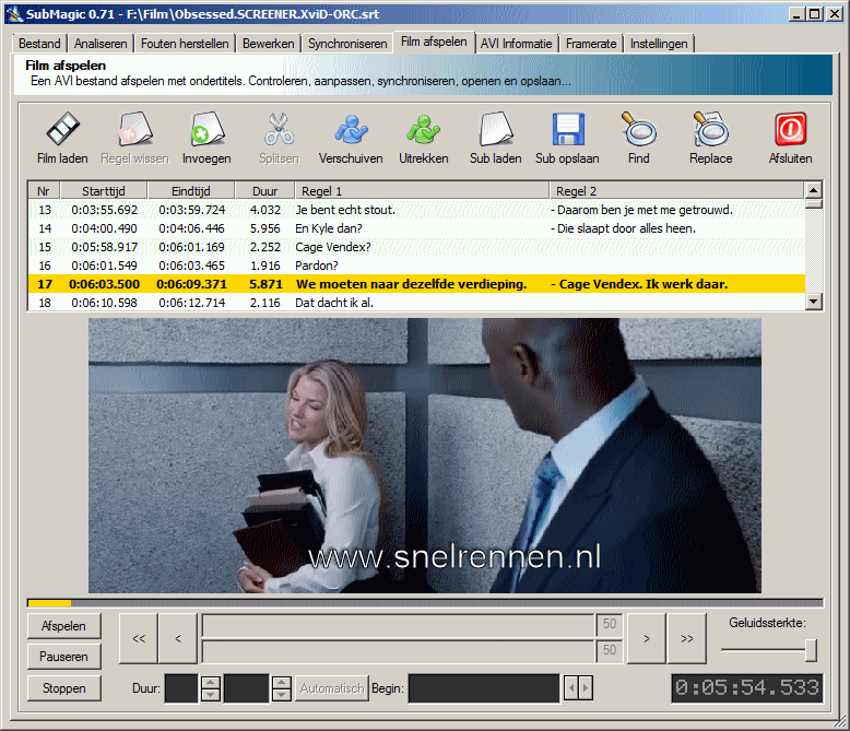 SubMagic, film geladen