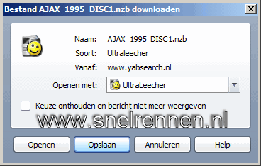 Nzb bestand openen of opslaan
