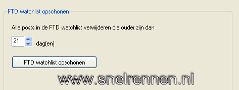 Watchdog, ftd watchlis opschoenen