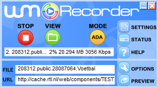 Download info van WM Recorder