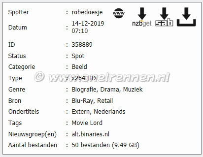 Newzbin, spot uit nieuw filter