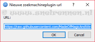 qBittorrent, nieuwe zoekmachineplugin