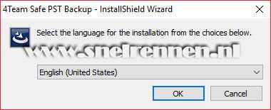 Safe PST Backup-Installshield