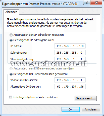 eigenschappen internet protocol