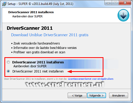 Setup Super©m driverscanner 2011