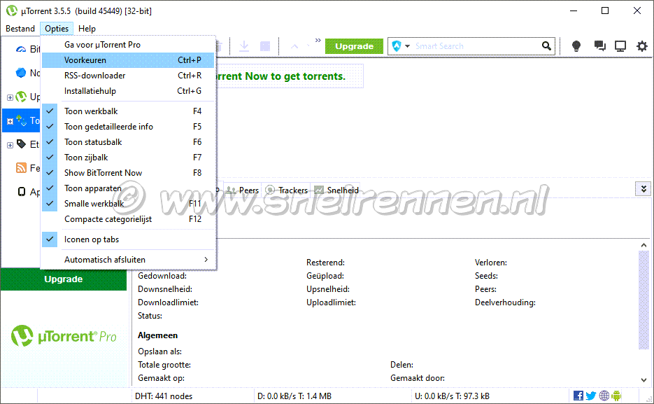  µTorrent configureren